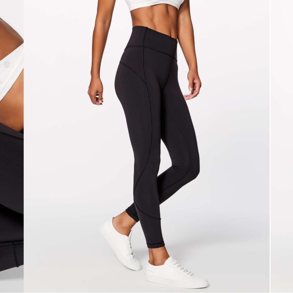 Lululemon Athletica Black Sculpting Leggings